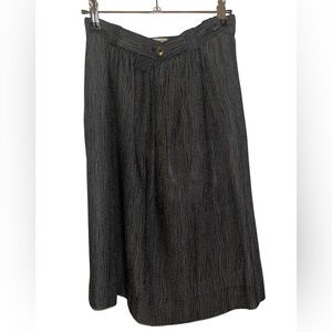 Giorgio Armani Textured Black Skirt | 4